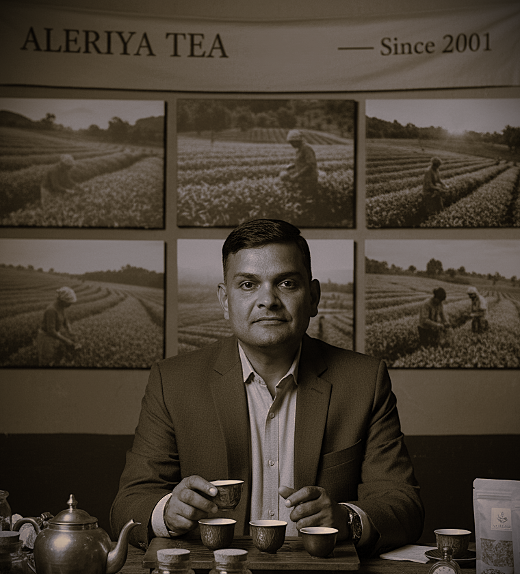Kalyan Aleriya, Founder of Aleriya Tea & Co.